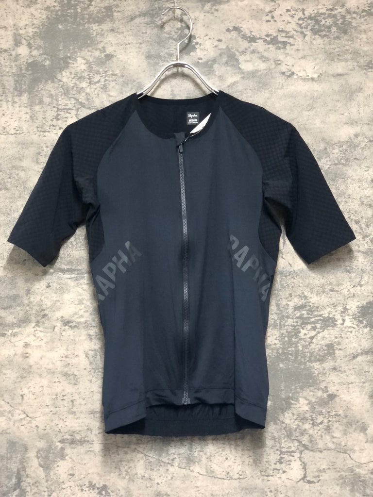 KM138 ラファ Rapha PRO TEAM AERO JERSEY 半袖 サイクルジャージ 黒 M