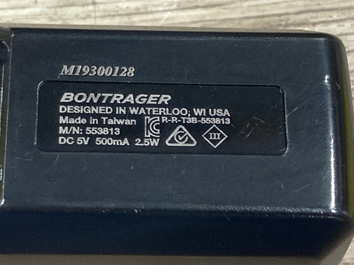 KB630 ボントレガー BONTRAGER ION ELITE R LED フロントライト 点灯確認済み