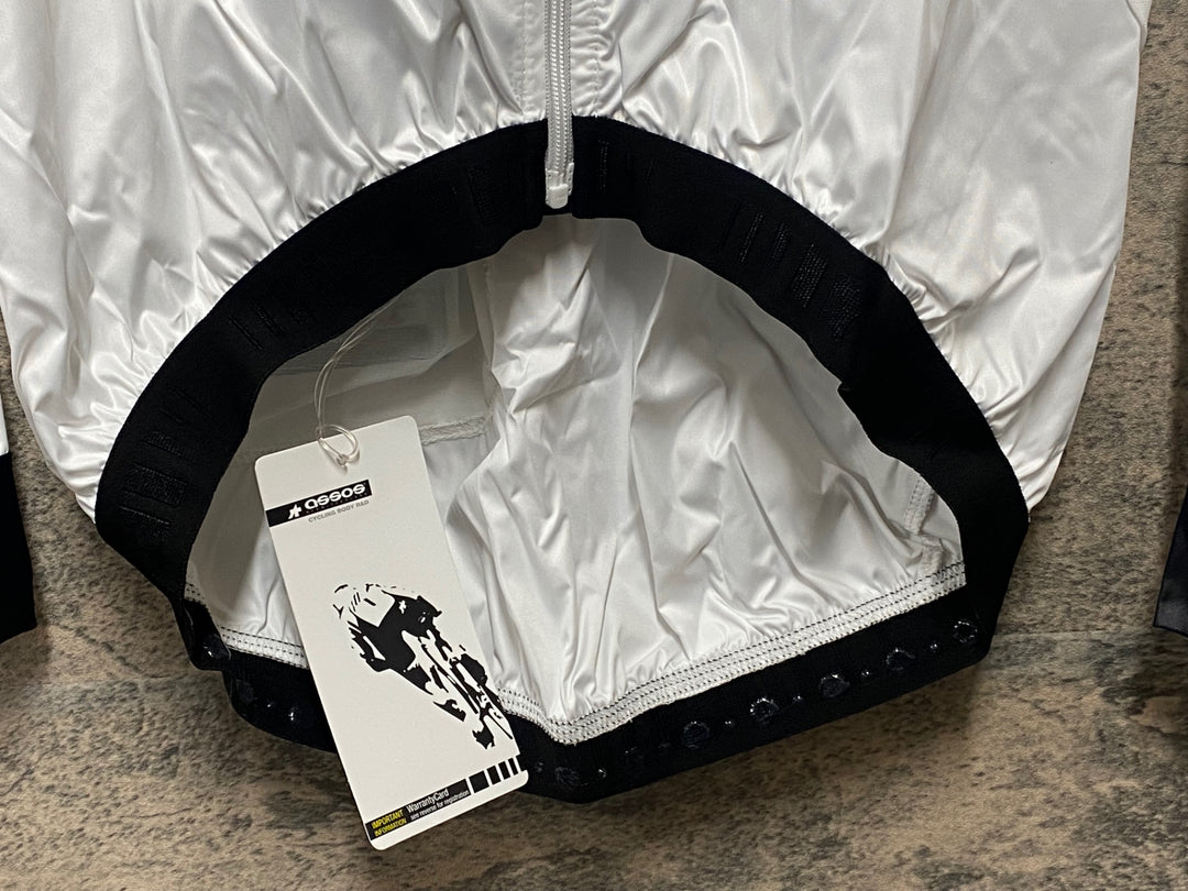 JQ185 アソス assos J 13 LuftSchutz 長袖ウィンドブレーカー 白 M