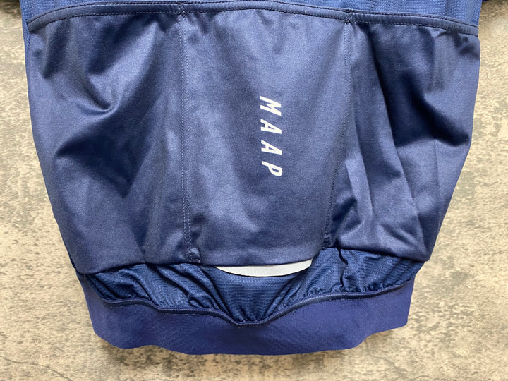 JN265 マープ MAAP PRO FIT JERSEY 半袖 サイクルジャージ 紺 S