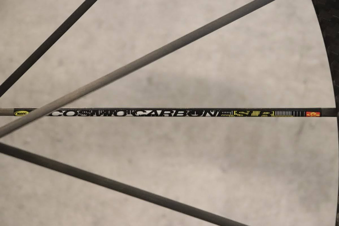 マヴィック MAVIC コスミック カーボン COSMIC CARBON SLR アルミ カーボンカウル クリンチャー ホイールセット シマノ 12/11S 【さいたま浦和店】