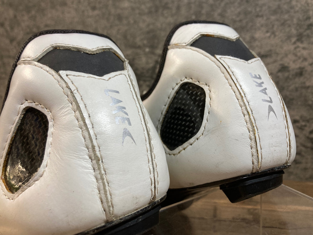 KD062 レイク LAKE CX241 ビンディングシューズ EU41 白