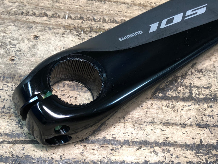 JR625 シマノ SHIMANO 105 FC-R7000 クランクセット 53/39T 170mm 黒