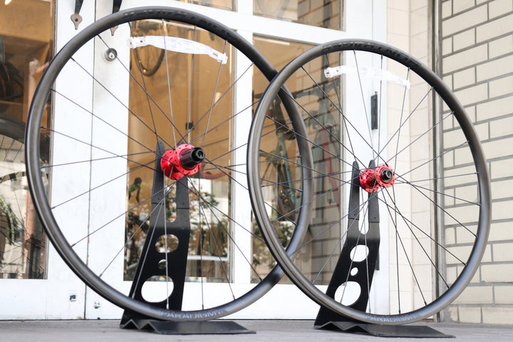 ボントレガー BONTRAGER パラダイム PARADIGM SL DISC アルミ チューブレスレディ ホイールセット シマノ11S/12S 【横浜店】