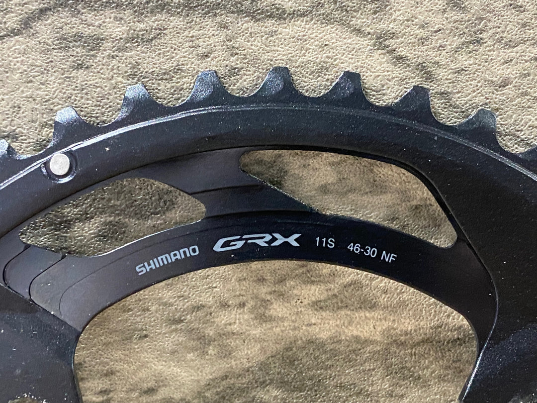 JS304 シマノ SHIMANO GRX FC-RX600 40T チェーンリング 46T アウターのみ