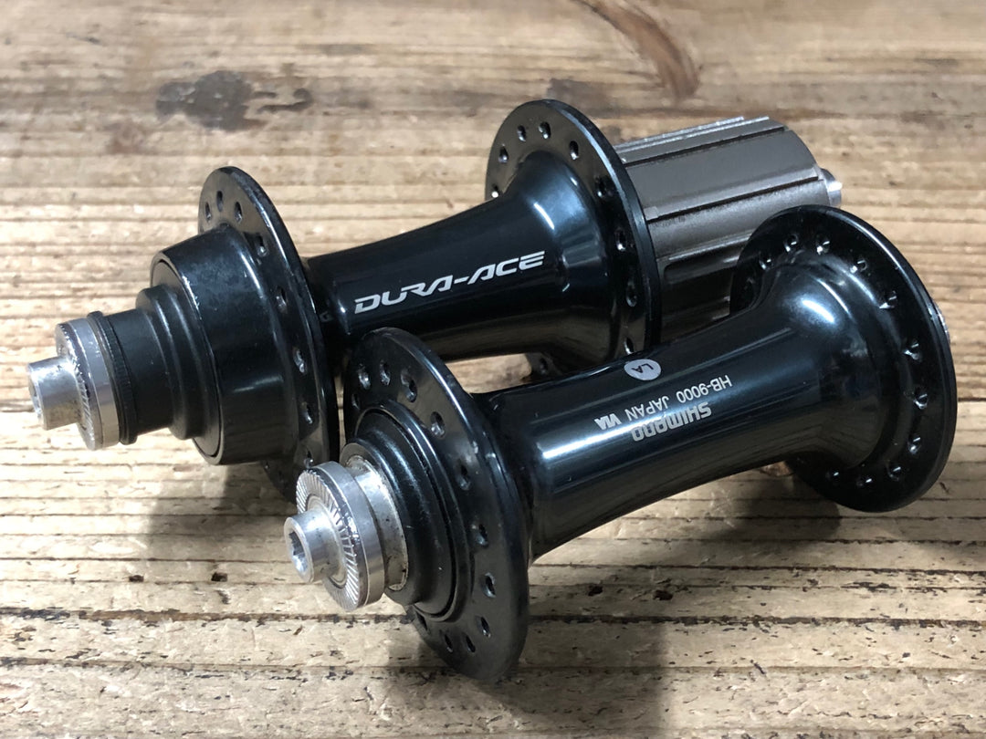 IJ880 シマノ SHIMANO デュラエース DURA-ACE FH-9000 F/18H R/32H ハブ前後セット
