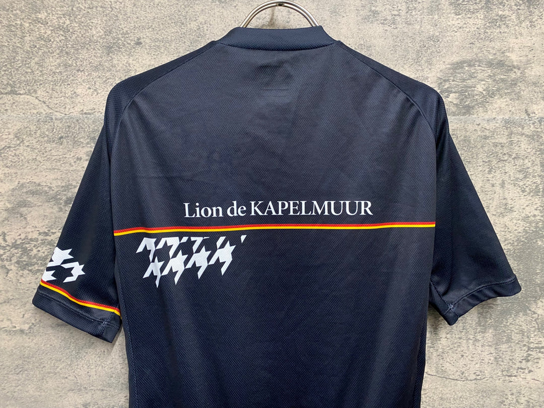JJ763 カペルミュール kapelmuur 半袖サイクルジャージ M 黒