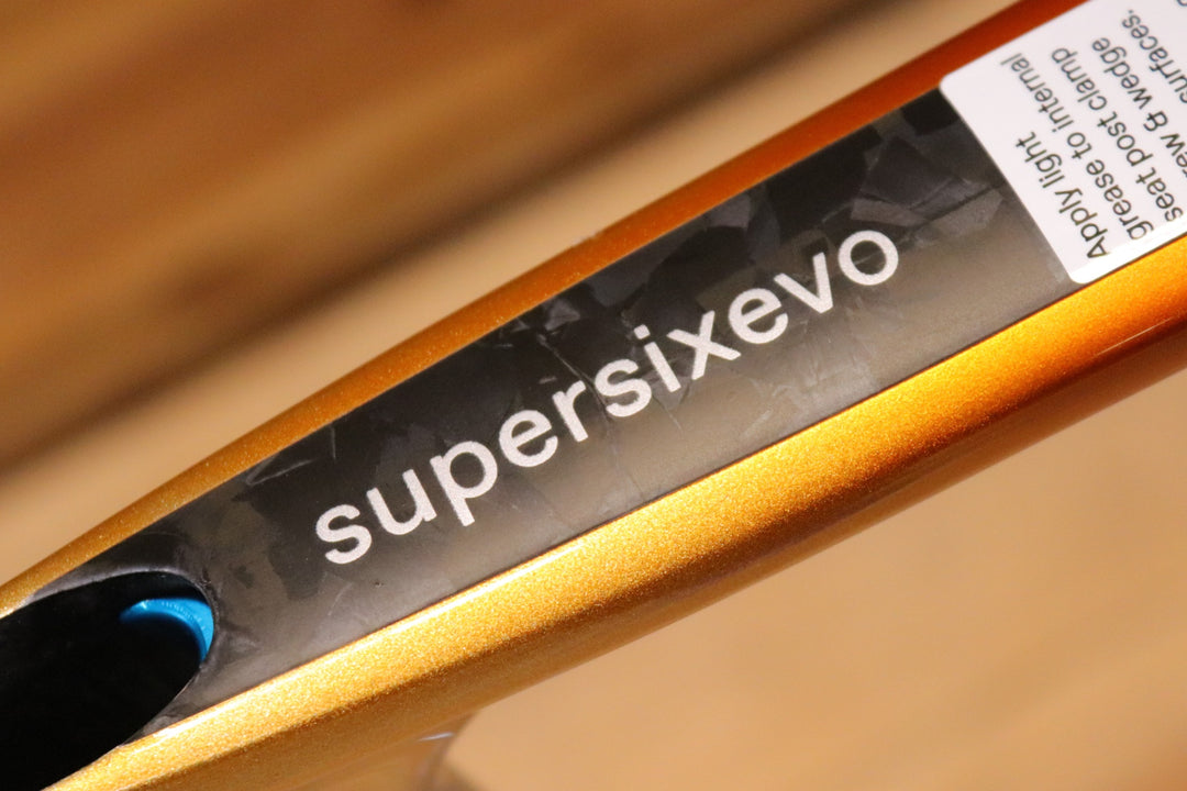 未使用品！ キャノンデール CANNONDALE スーパーシックス SUPERSIX EVO HI-MOD DISC 2025モデル 51サイズ カーボン ロードバイク フレームセット 【広島店】