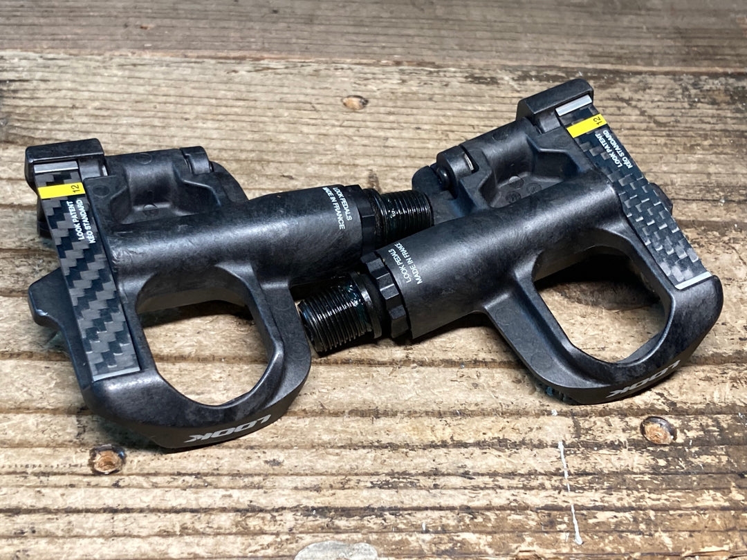 JK468 ルック LOOK KEO BLADE CARBON 12 ビンディングペダル クロモリシャフト