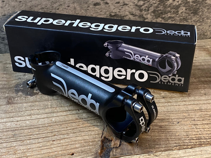 JV638 デダ Deda superleggero アルミ ステム 黒 110mm Φ31.7 OS 82° ※ボルト欠品