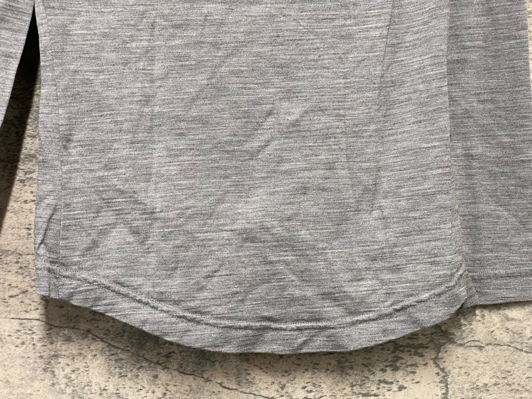 JX644 ラファ Rapha WINTER BASE LAYER ハイネック 長袖 ベースレイヤー グレー XXS