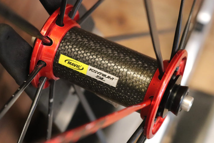 マヴィック MAVIC キシリウム KSYRIUM SL アルミ クリンチャー フロントホイール 【東京南麻布店】