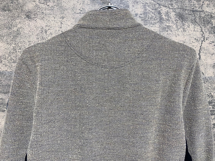 KS232 カフェドシクリステcafe du cycliste MARGUERITE 長袖 サイクルジャージ 茶 裏起毛 S