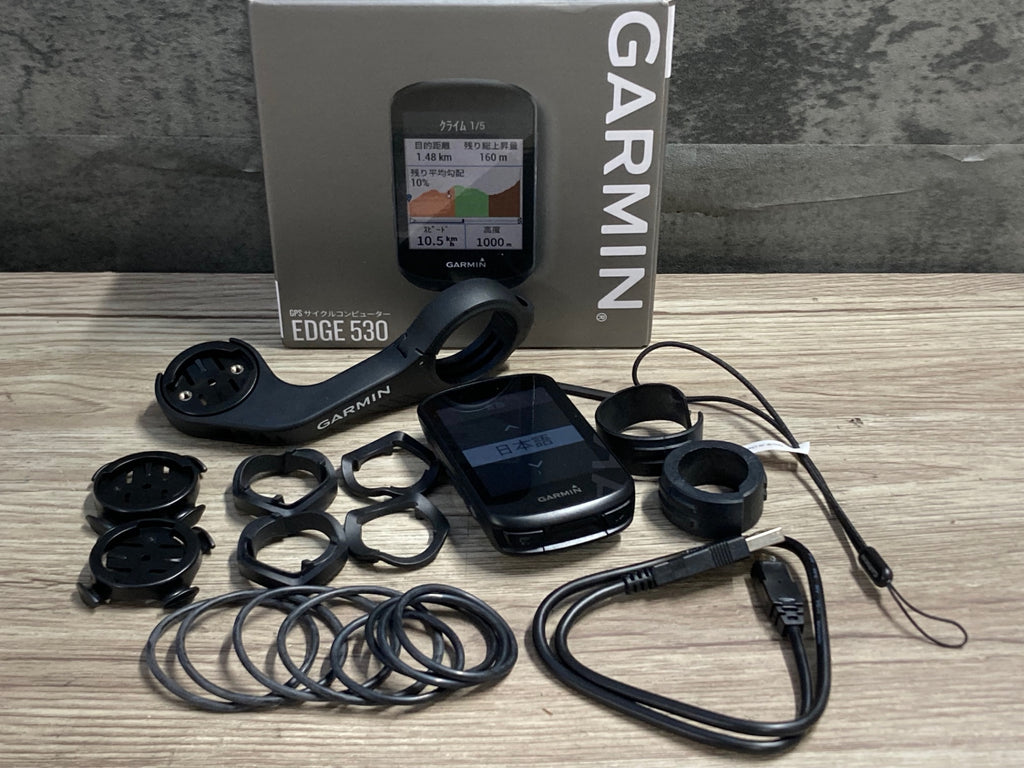 KL787 ガーミン GARMIN エッジ EDGE 530 サイクルコンピューター 起動