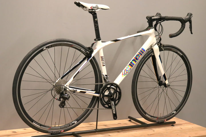 チネリ CINELLI サエッタ ラディカル SAETTA RADICAL 2016モデル Sサイズ シマノ 5800 MIX 11S カーボン ロードバイク 【仙台店】