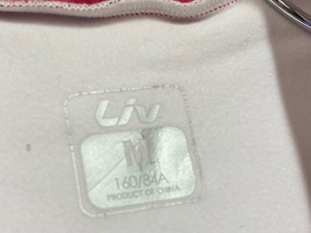 JO599 リヴ Liv 長袖 サイクルジャケット 赤 レディース M 裏起毛