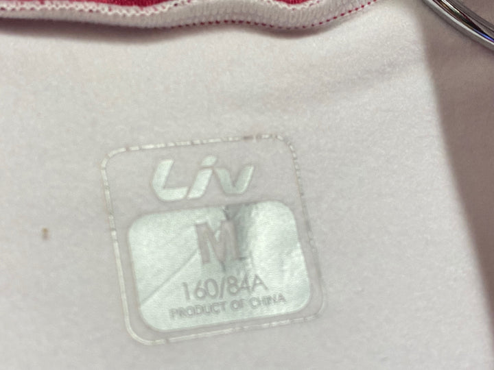JO599 リヴ Liv 長袖 サイクルジャケット 赤 レディース M 裏起毛