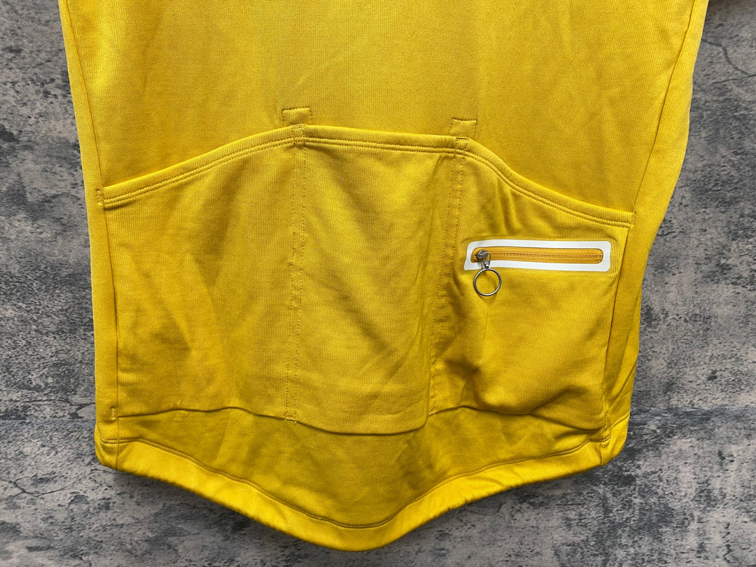 JZ592 ラファ Rapha CLASSIC JERSEY 半袖 サイクルジャージ 黃 M