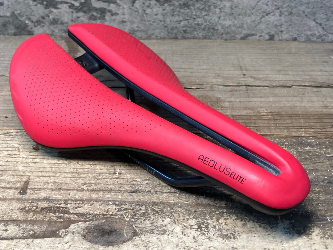 JF956 ボントレガー BONTRAGER アイオロスエリート AEOLUS ELITE サドル 赤 145mm