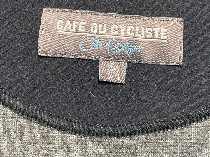 KS232 カフェドシクリステcafe du cycliste MARGUERITE 長袖 サイクルジャージ 茶 裏起毛 S