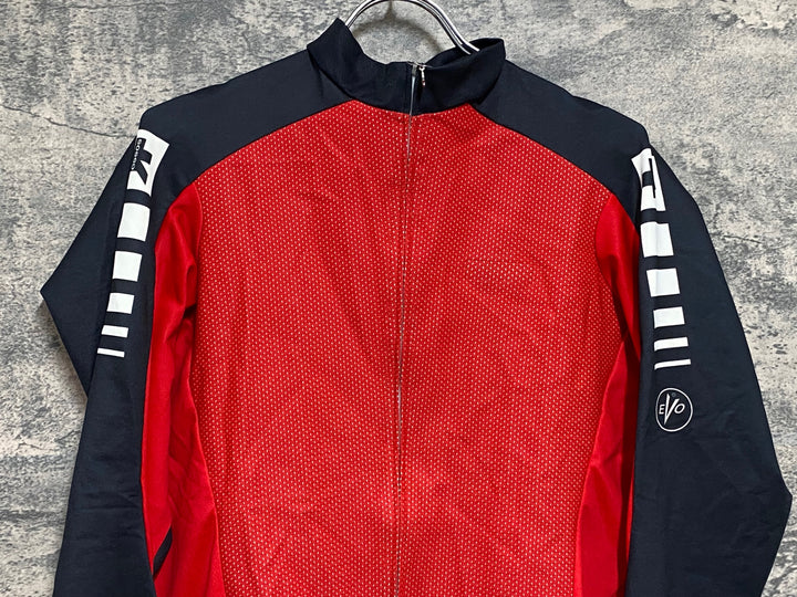 KD684 アソス ASSOS 長袖 サイクルジャージ 赤 L