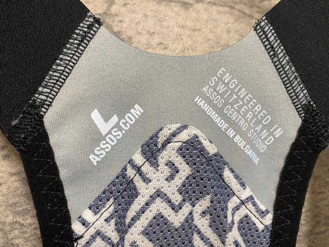 JY649 アソス ASSOS MILLE GT Ultraz Winter Bib Tights CLIMACODE 3/3 ビブタイツ 黒 L 裏起毛
