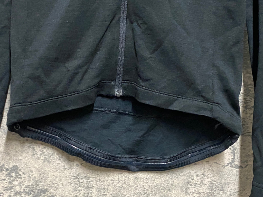 KR346 ラファ RAPHA CLASSIC LONG SLEEVE JERSEY 2 長袖サイクルジャージ 黒 XSサイズ