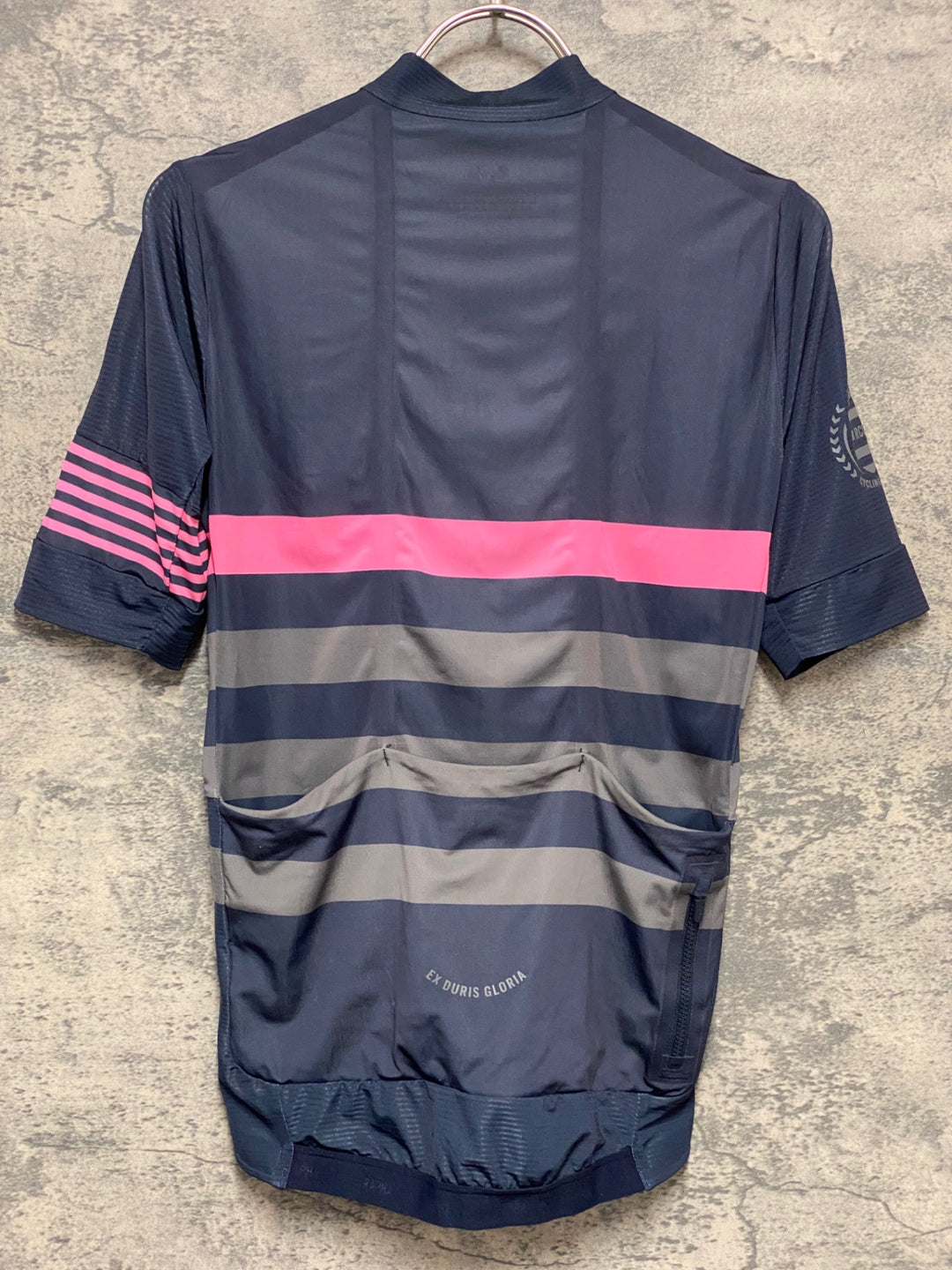 KM427 ラファ Rapha RCC PRO TEAM JERSEY 半袖 サイクルジャージ 紺 XS