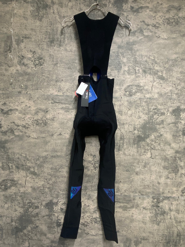 JW029 レリック reric Women's Nereid-α Light Bib Tights Crona Shoulder Strap ビブタイツ 黒 L 裏起毛 レディース