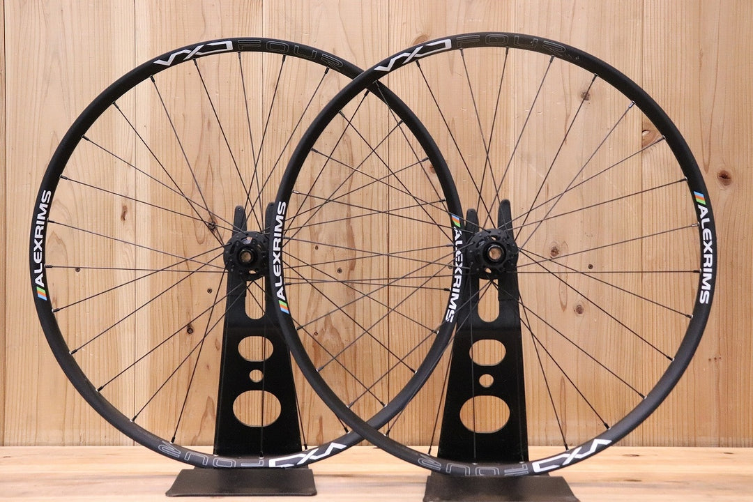 アレックスリム ALEXRIMS VXD4 アルミ チューブレスレディ ホイールセット シマノ 11S MTB 27.5" 【芦屋店】