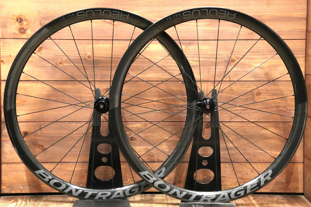 ボントレガー BONTRAGER アイオロス AEOLUS RSL37 カーボン チューブレスレディ ホイールセット シマノ11S/12S 【東京南麻布店】