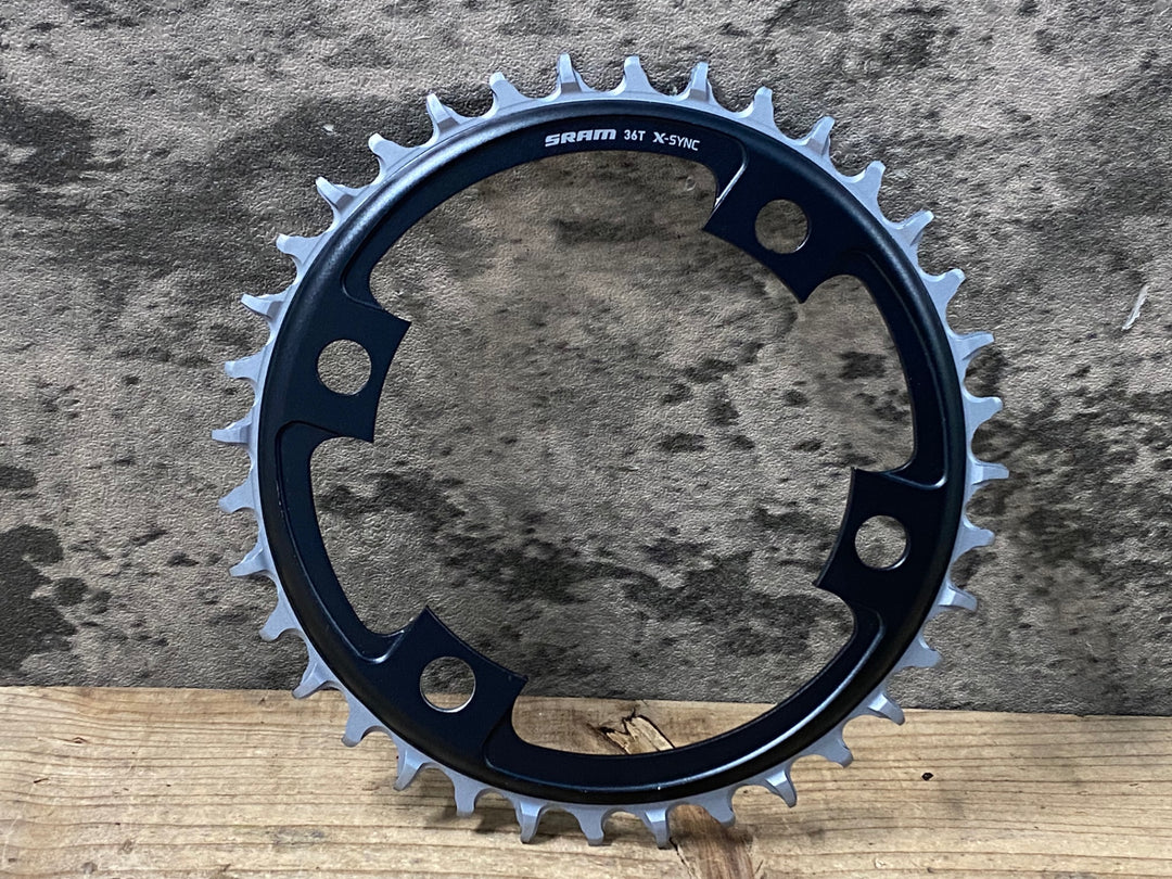 KM582 スラム SRAM X-SYNC チェーンリング 36T ナローワイド 4H