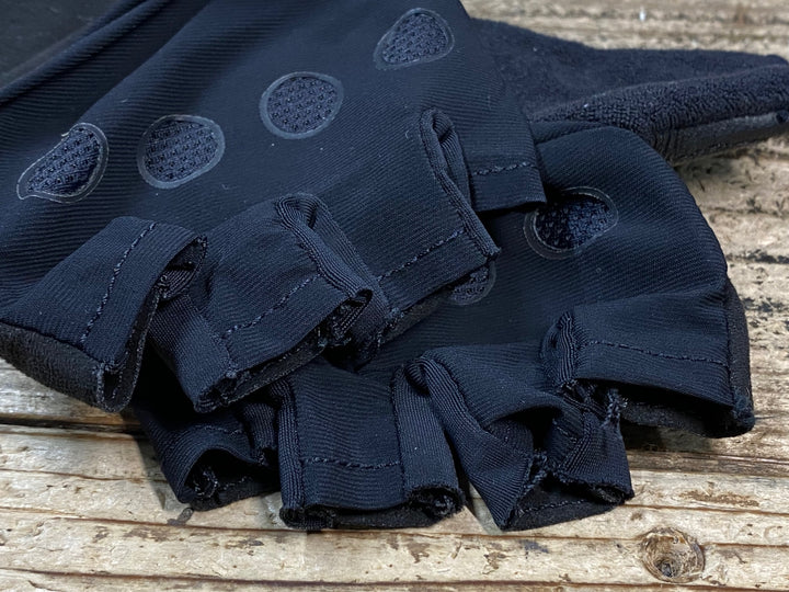 JS855 ラファ Rapha 指切 グローブ 黒 M