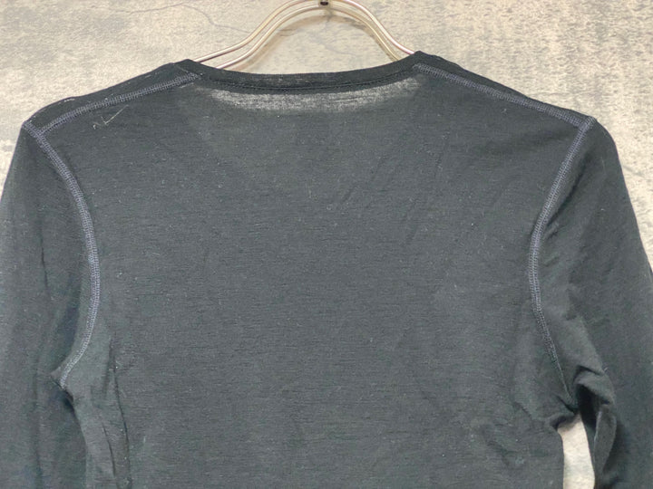 JY114 ラファ Rapha WOMEN’S LONG SLEEVE MERINO BASE LAYER 長袖 ベースレイヤー インナー レディース 黒 S