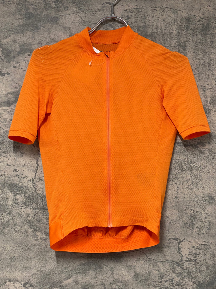 KJ291 パスノーマルスタジオ PAS NORMAL STUDIOS Men's Solitude Mesh Jersey 半袖 サイクルジャージ オレンジ XS