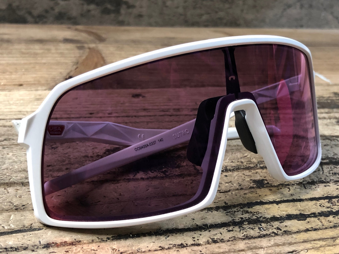 KD264 オークリー OAKLEY SUTRO アイウェア サングラス 白 PRIZMレンズ
