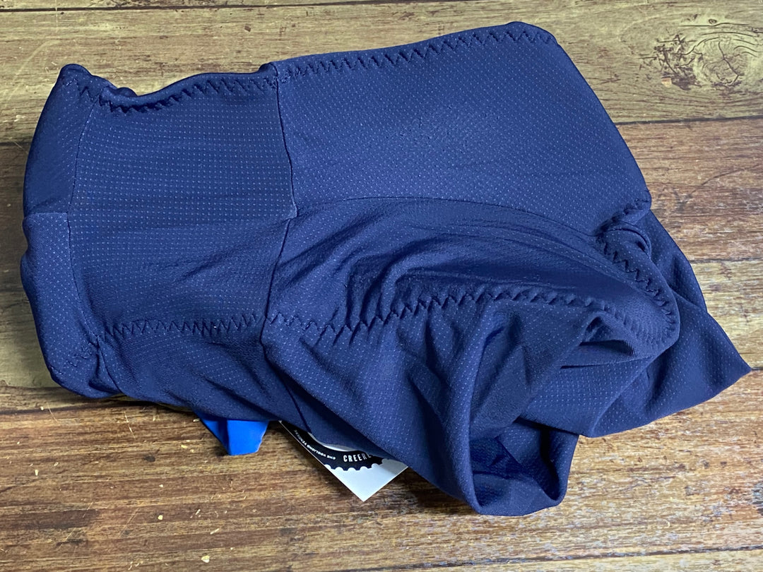 JY614 カフェドシクリステ CAFE DU CYCLISTE ADRIENNE MEN ビブニッカー 紺青 M 裏起毛 ※スレ