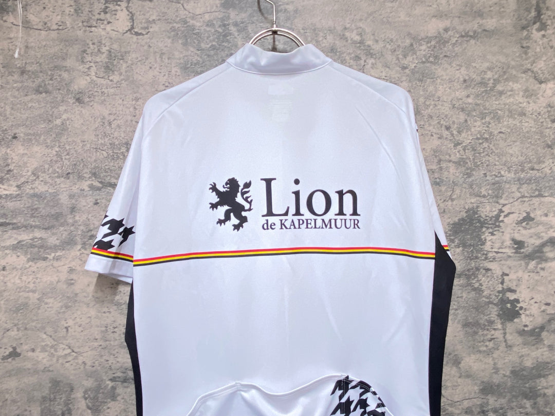 KA888 リオンドカペルミュール Lion de KAPELMUUR 半袖 サイクルジャージ WL 白