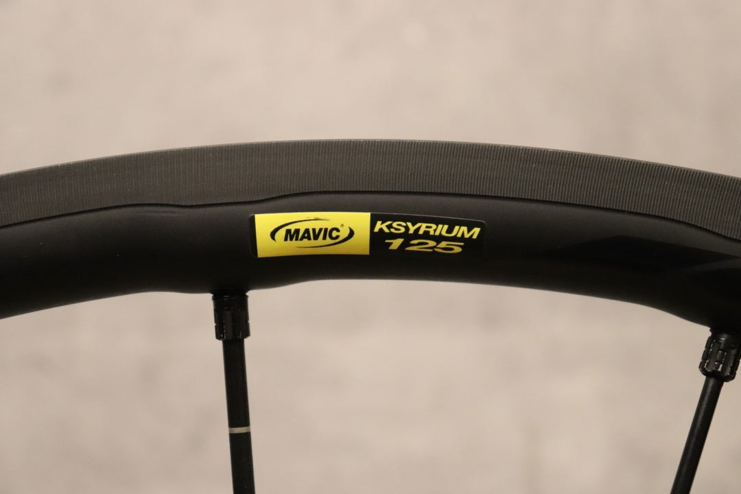 マヴィック MAVIC キシリウム KSYRIUM 125 アルミ クリンチャー シマノ 12/11S ホイールセット 【さいたま浦和店】