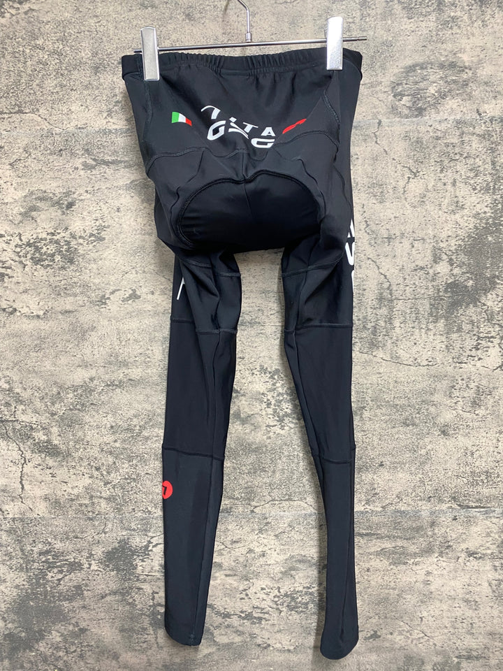 KH939 ジェッセージ GSG レディース ビブタイツ 黒 S 裏起毛