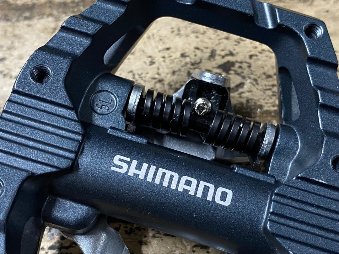 JQ878 シマノ SHIMANO PD-EH500 ビンディングペダル 片面フラット SPD