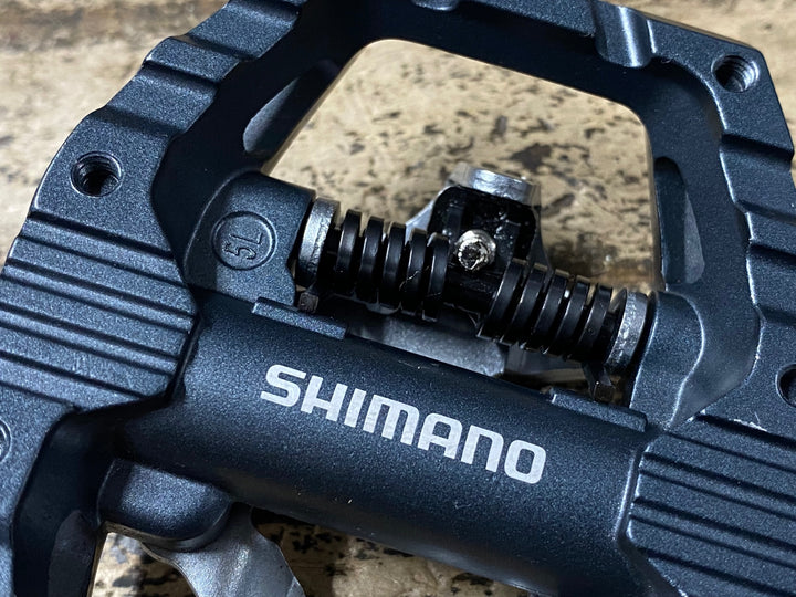 JQ878 シマノ SHIMANO PD-EH500 ビンディングペダル 片面フラット SPD
