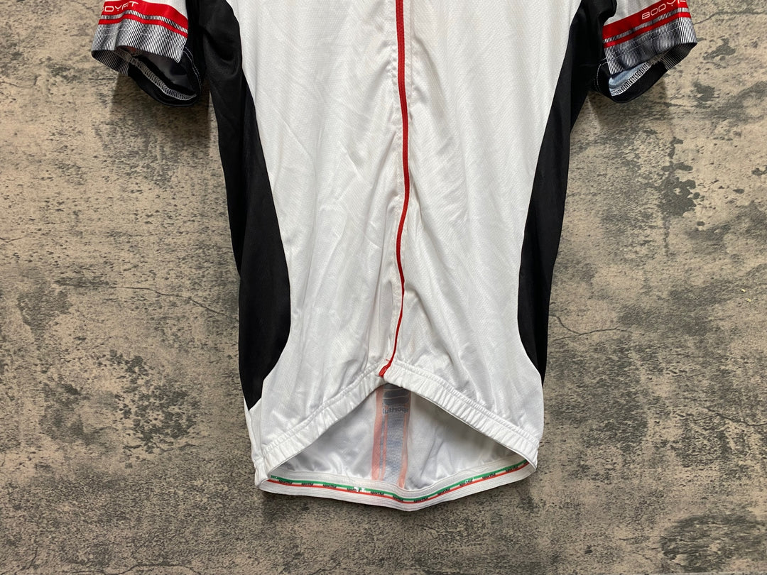 KF187 スポーツフル sportful 半袖 サイクルジャージ 白 M