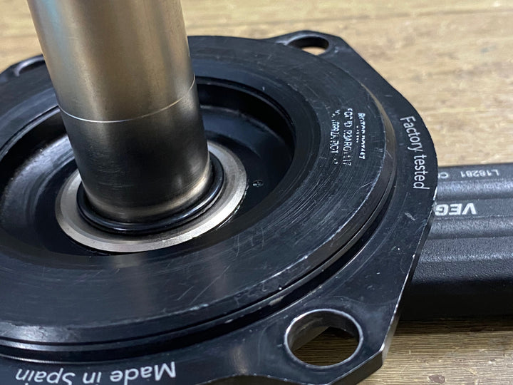KP629 ローター ROTOR VEGAST 24 INSPIDER クランクアーム パワーメーター 165mm Φ24 動作確認済