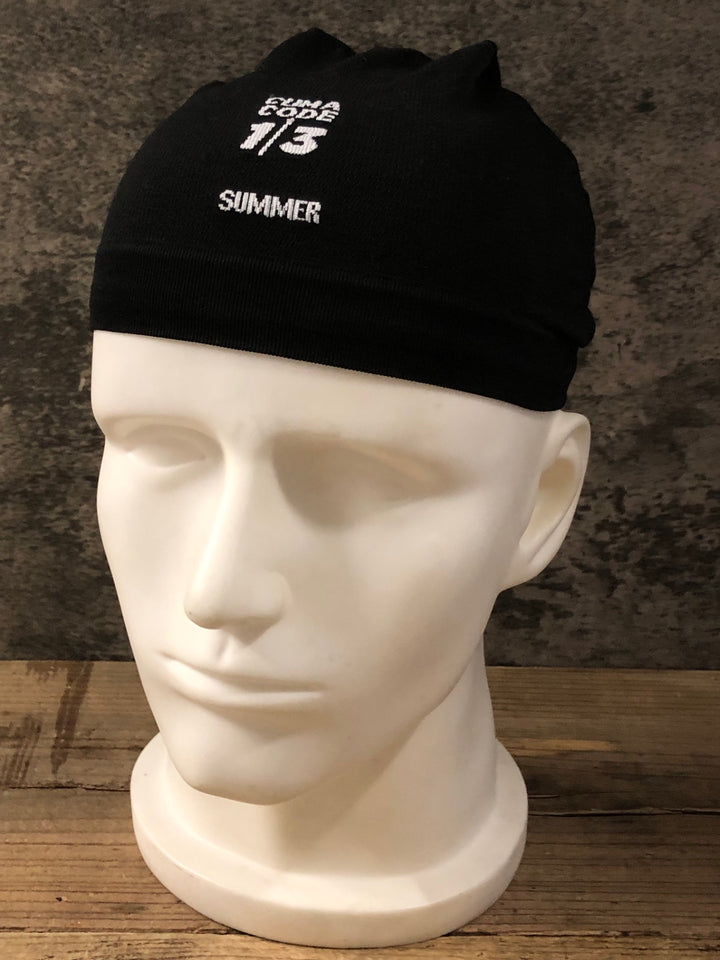 KL833 アソス assos robofoil SUMMER サイクルキャップ 黒 Ⅱ COLIMA CODE1/3