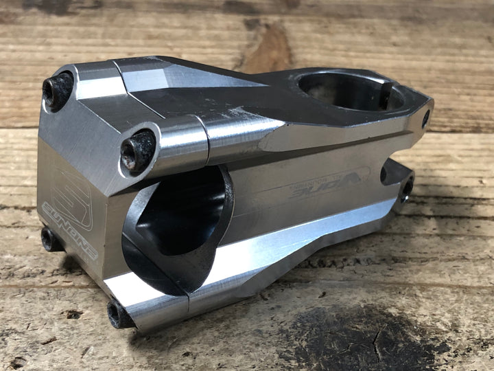 KC621 サンライン SUNLINE V-ONE アルミ ステム シルバー Φ31.8 OS 60mm