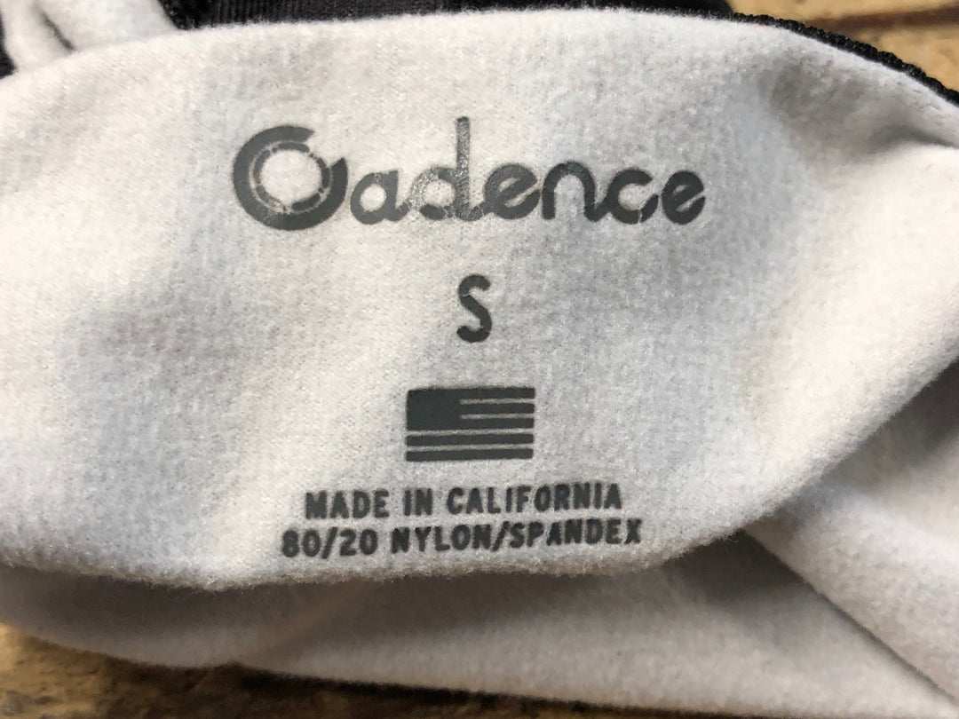 JQ498 ケイデンス Cadence アームカバー 黒 S 裏起毛