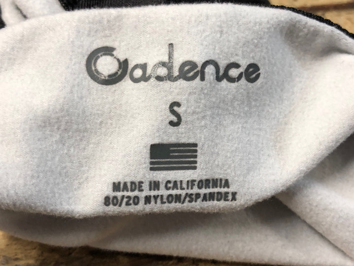 JQ498 ケイデンス Cadence アームカバー 黒 S 裏起毛