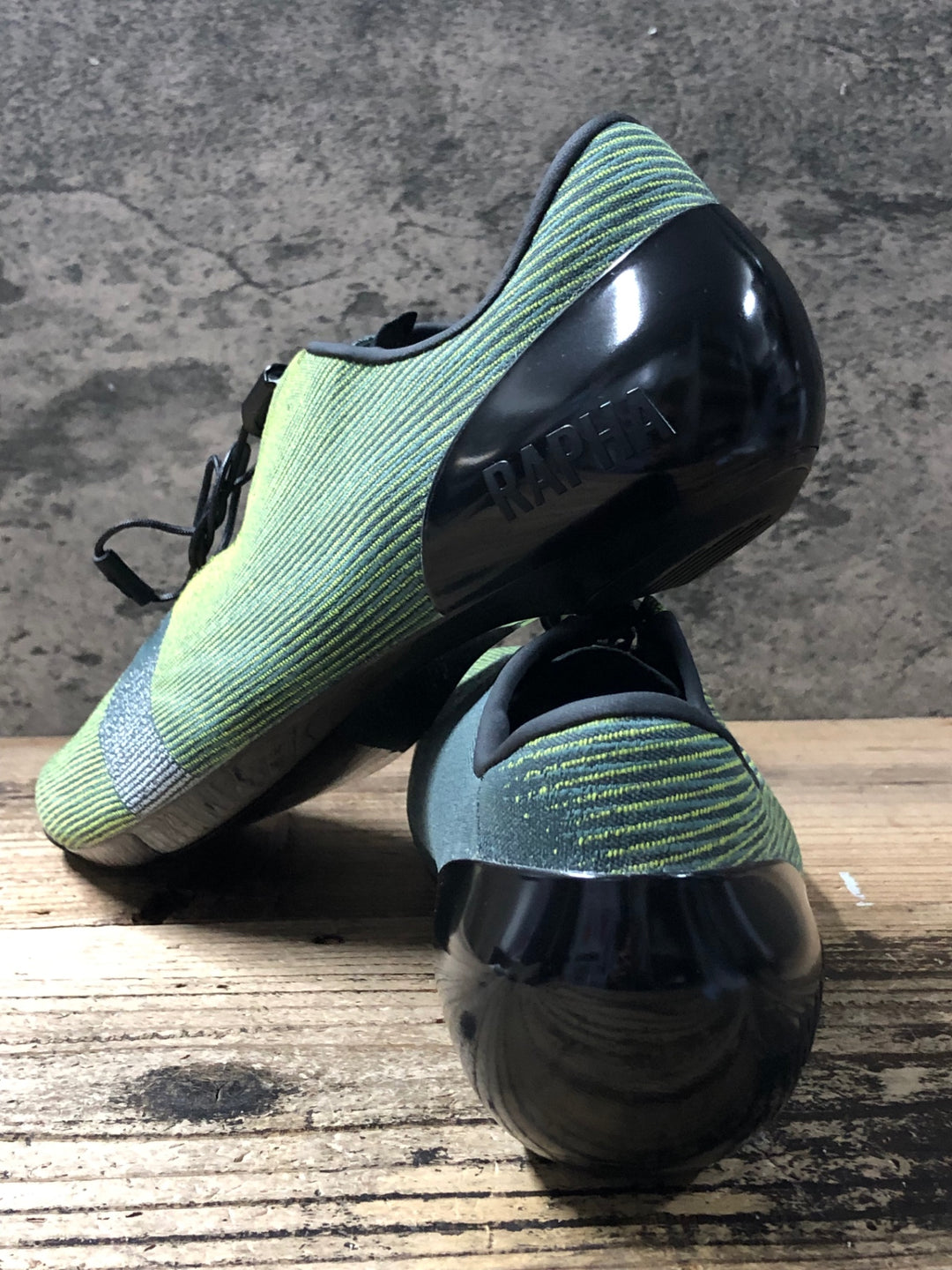 KJ017 ラファ Rapha Pro Team Lace Up Shoes ビンディングシューズ 緑 EU43