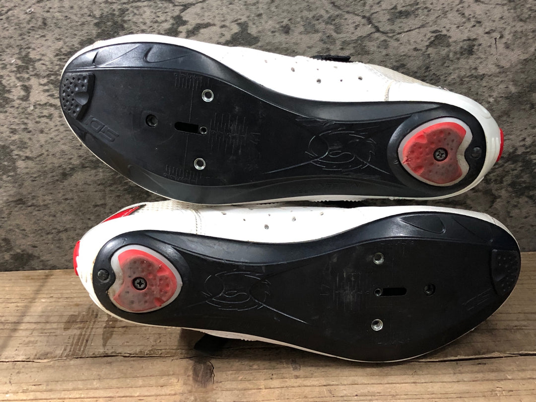 KR242 シディ SIDI GENIUS 5-PRO ビンディングシューズ 3穴 白 EU41